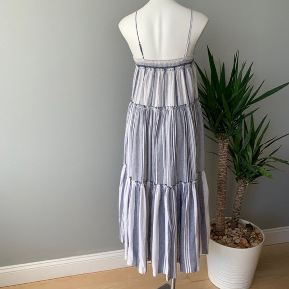 J. Crew Chambray Cover-up Dress In Stripe - Picture 9 of 16
